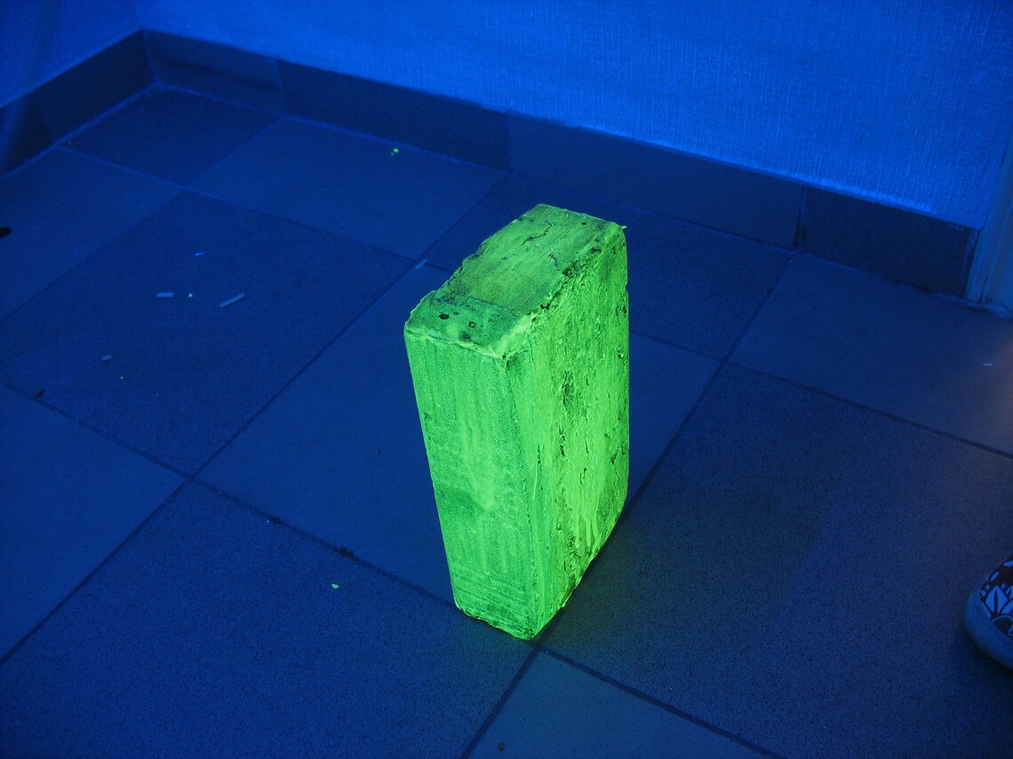 Glow in the dark CONCRETE paint for concrete like surfaces Etsy