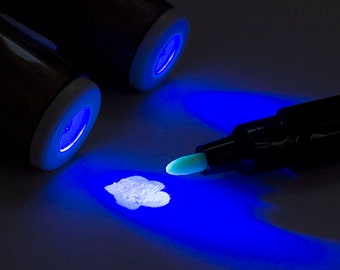 Marqueur UV invisible, crayon - ne peut être vu que sous la lumière UV