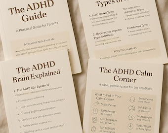 ADHD Parent Guide | Calm Routines & Emotional Regulation (PDF)