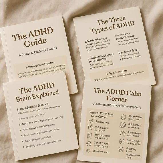 ADHD Parent Guide | Calm Routines & Emotional Regulation (PDF)