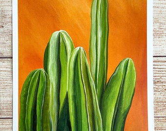 Cactus art print