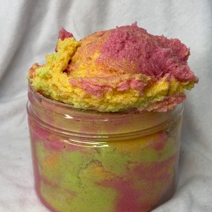 Mango and coconut milk  Whipped Soap Sugar Scrub