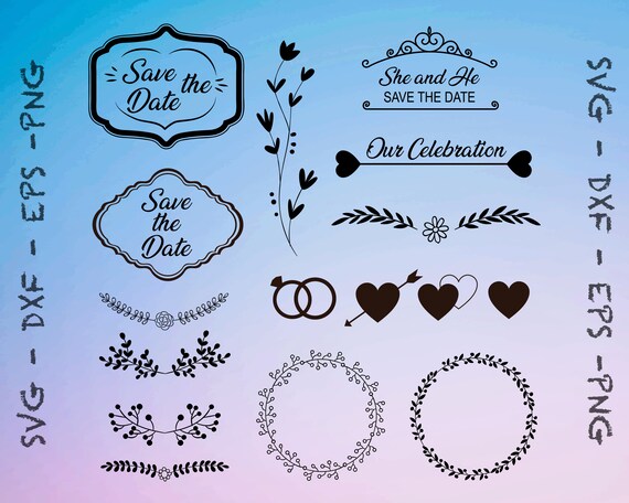 Wedding Decorations Svg File