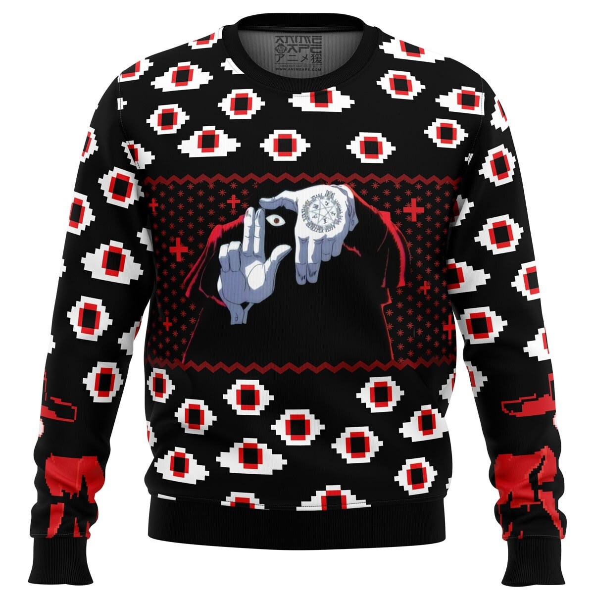 Alucard Hellsing Ugly Christmas Sweater