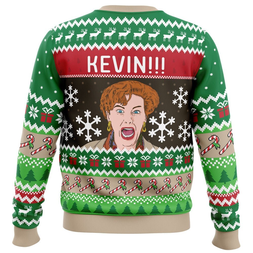 Discover Kevin!!! Home Alones Ugly Christmas Sweater, Christmas Sweater, Ugly Knitted Sweater, Christmas Sweatshirt, LeBlueMondiale Shop