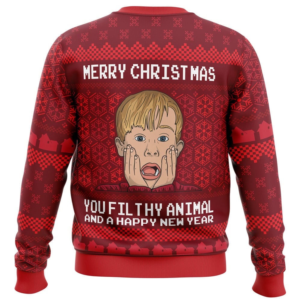 Discover Merry Christmas Home Alone Ugly Christmas Sweater, Christmas Gift, Unisex Sweater Gift, Ugly Christmas Sweater, LeBlueMondiale
