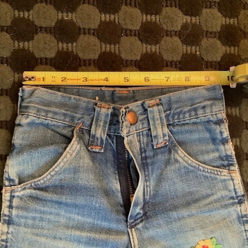 1970er-Jahre-Kinderjeans von Wrangler 6 Slim-Größe Bild 3