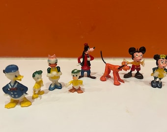 Originale Vintage-Disneykin-Miniaturen