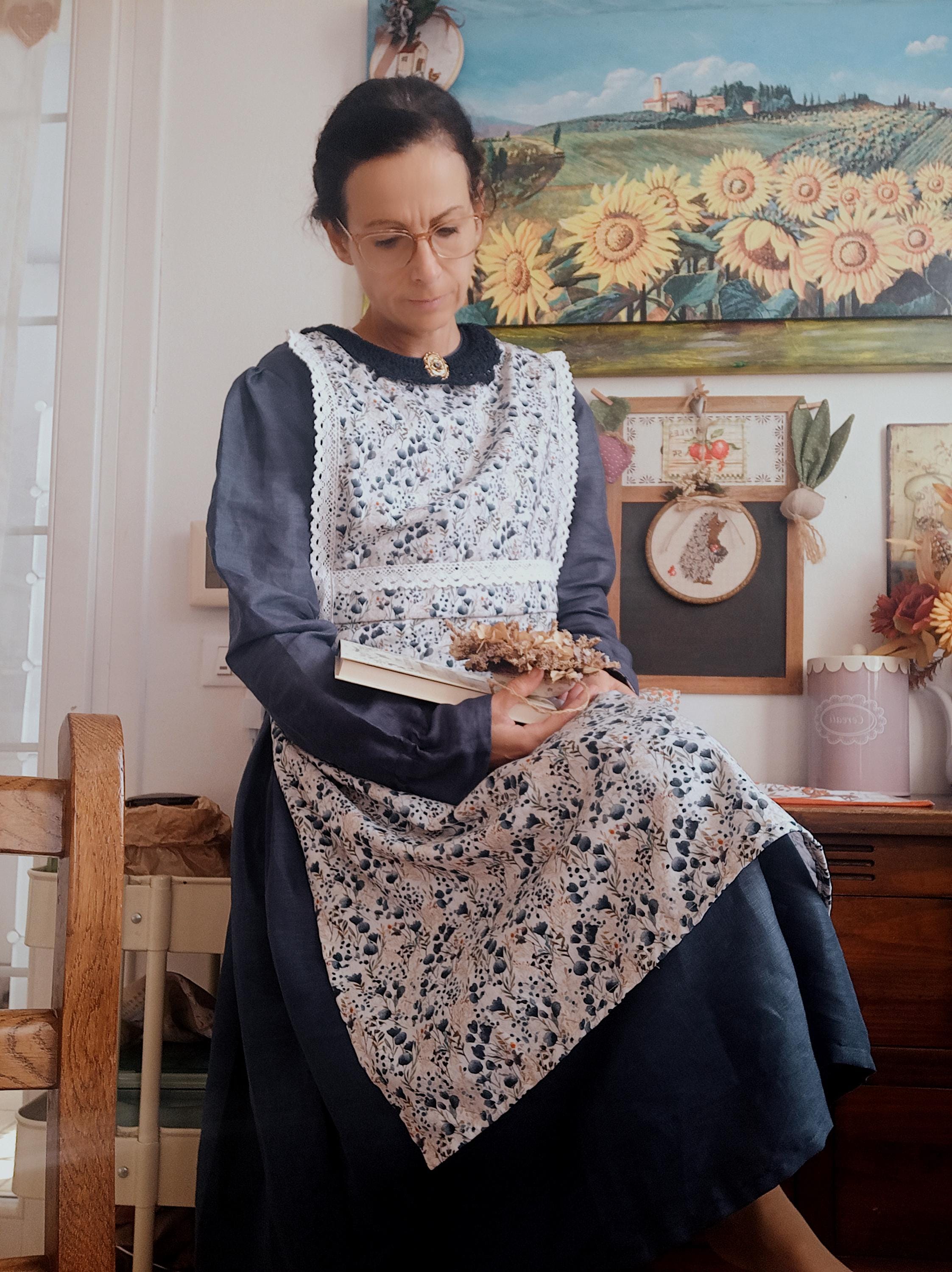 Robe et tablier Caroline Prairie France