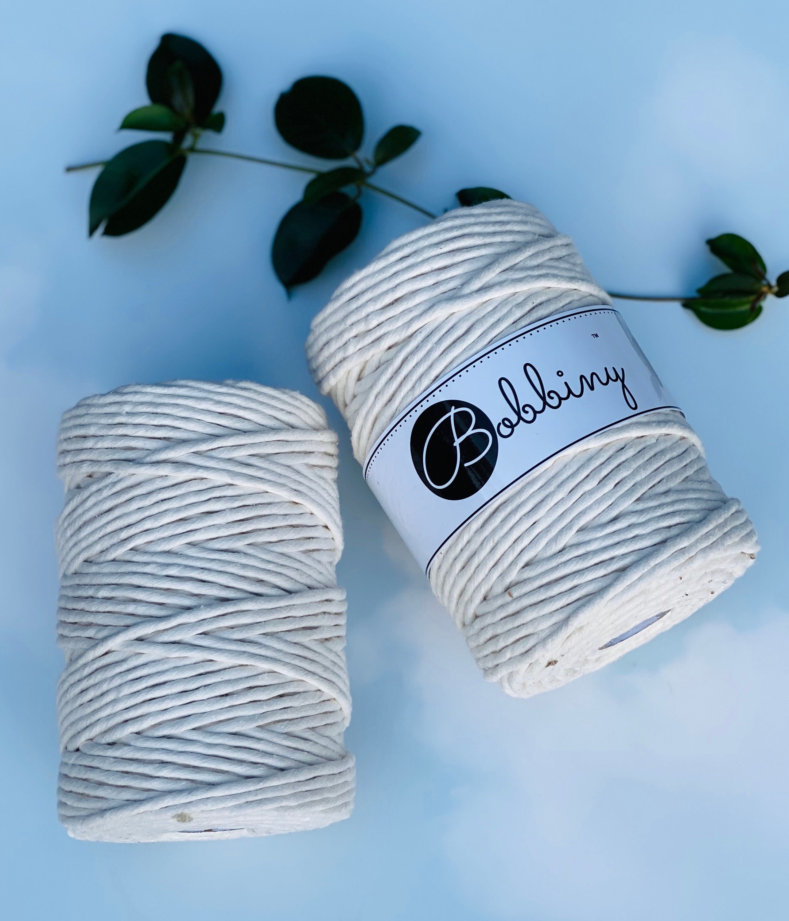 NATURAL Bobbiny 5mm Single Twist Cotton String A Mainstay in Etsy
