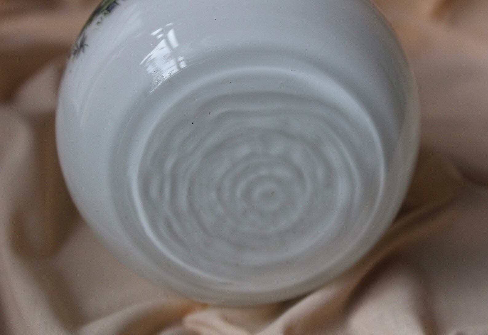 Beau VASE en Verre de lait blanc vintage Décor inspiration Etsy