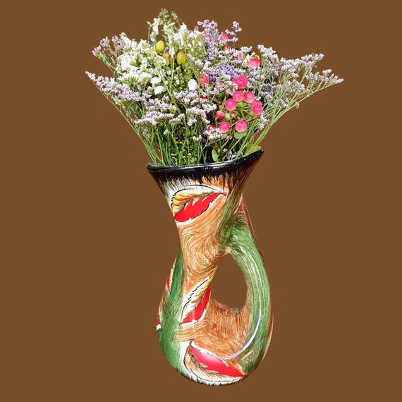 VASE handmade vintage ceramic France