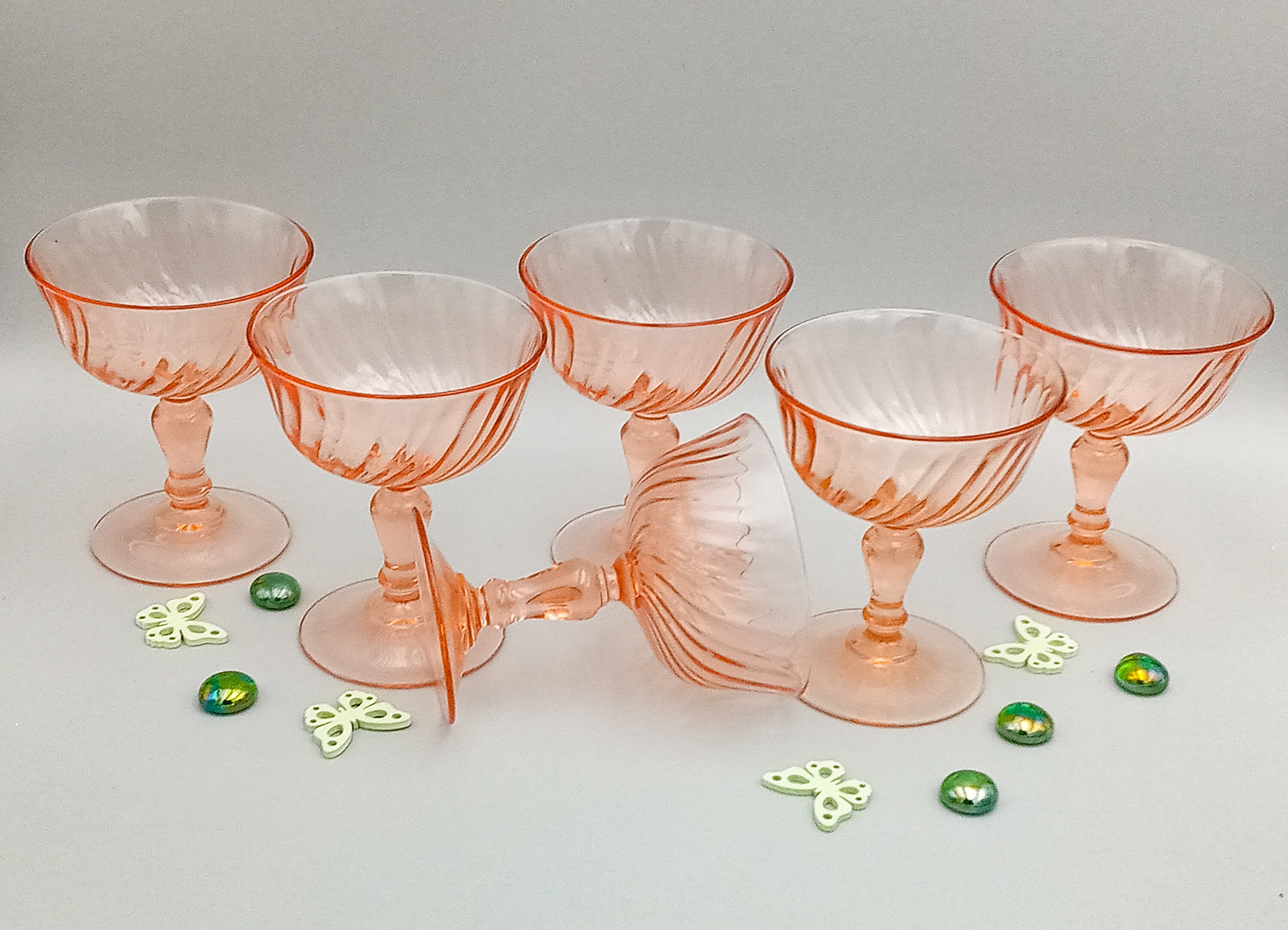 Six Champagne Glasses luminarc. Champagne Glasses Etsy