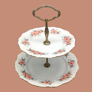 Lot De 15 Assiettes Anciennes Selfmann Weiden Bavière - Porcelaine Blanche Et Rose