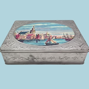 Vintage metal box Vintage boat port box