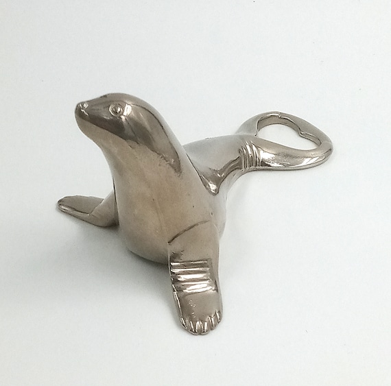 Vintage West Germany 1980s Sea Lion Bottle Opener
