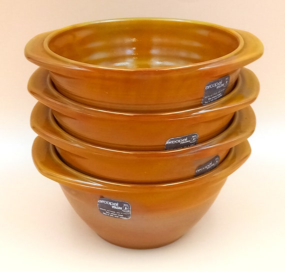 “ARCOPAL VOLCANO” BOLS, Vintage 70’s Bowls, France