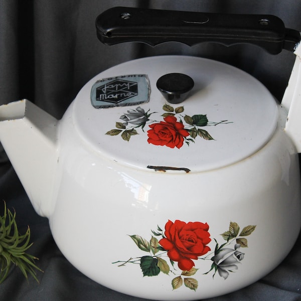 Bouilloire Japonaise Vintage Rouge