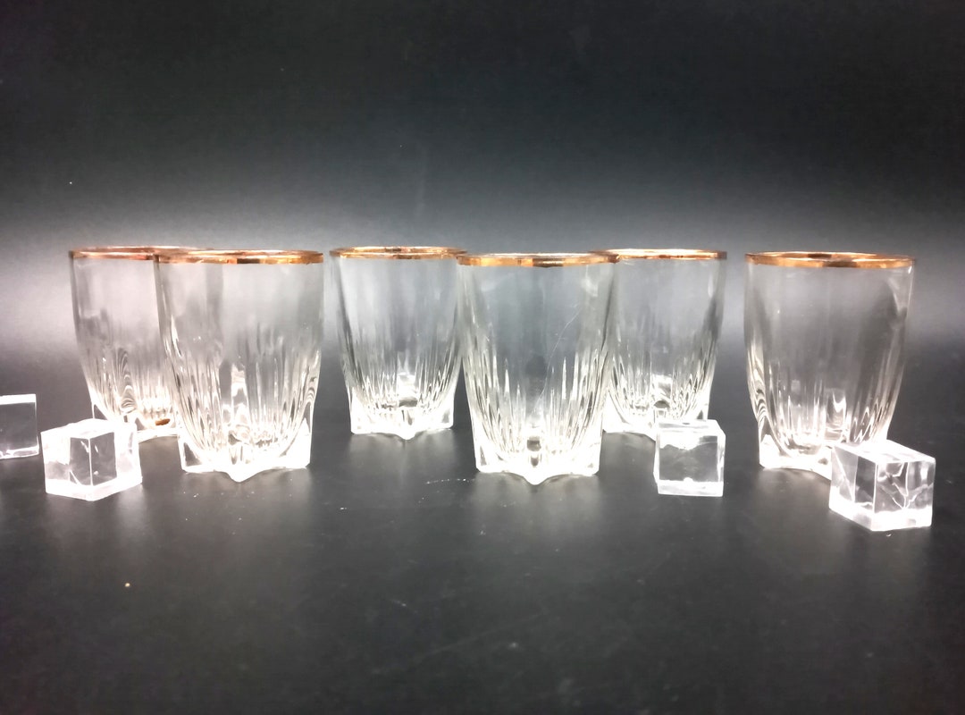 Set of 6 Vintage Liqueur GLASSES From the 1950s Etsy UK