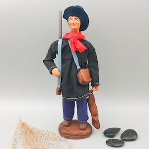 SANTON, französischer Hasenjäger, M und H LAGARRIGUE