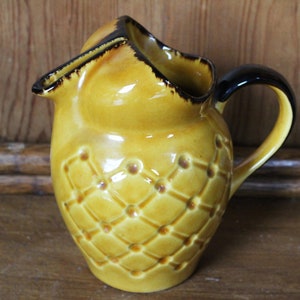 Ceramic JUG, water pitcher, Vintage French