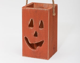 Rustic Jack O' Lantern Box