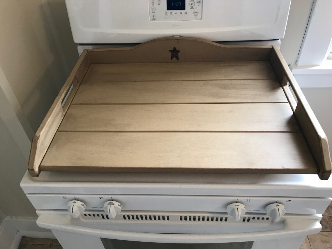 Primitive Pine Stove Top Serving Tray With Rustic Star in Etsy