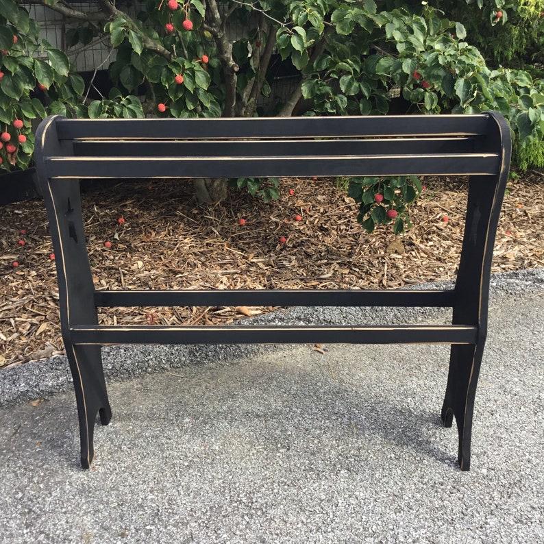 Primitive Real Pine Standing Quilt Rack in Painted or Stained Etsy