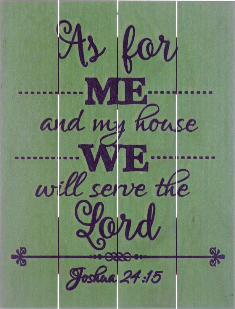 Wall Decor as for Me and My House Pallet Art Etsy