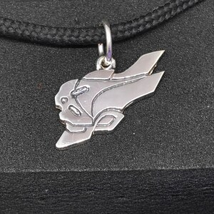 Ciondolo Neon Genesis Evangelion Eva-08 in argento
