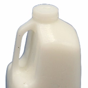 Carton de lait pour maison de poupée Conteneur de bouteille moderne Accessoire de magasin de cuisine