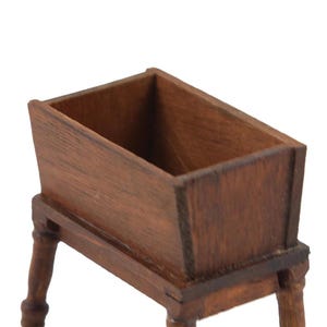 Dolls House Early American Dough Box Kneading Table Trough Pioneer Furniture
