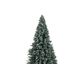 Dolls House 8&quot;  Spruce Evergreen Tree Miniature Christmas Garden Scene Accessory