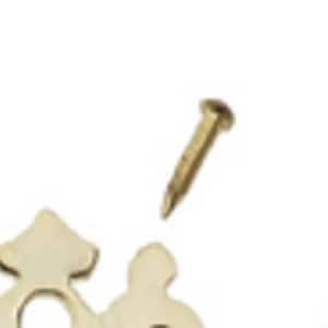Dolls House Chipendale Key Plates Keys &amp; Nails Miniature 1:12 Pack of 6