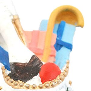 Dolls House Dad’s Christmas Stocking &amp; Presents Miniature Ornaments Decoration