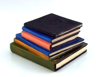 2 Dolls House Miniature Notebook Note Pads Study Room Accessories 12th B#