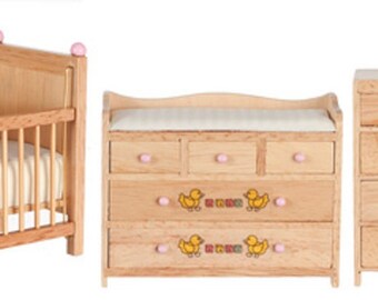 light oak cot