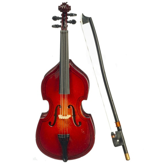 Miniatur Violine 1:12 Für Puppenhaus – Musik-Zubehör Von Melody Jane, Detailreich, Aus Holz