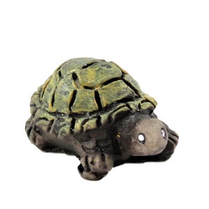 Dolls House Turtle Large Tortoise Miniature Garden Accessory Animal