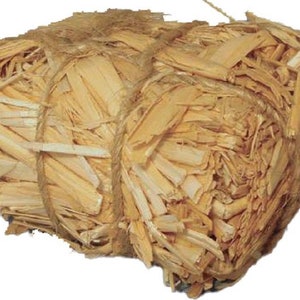Dolls House Bale of Hay Straw Miniature Farm Stable Pet Accessory 1:12 Scale