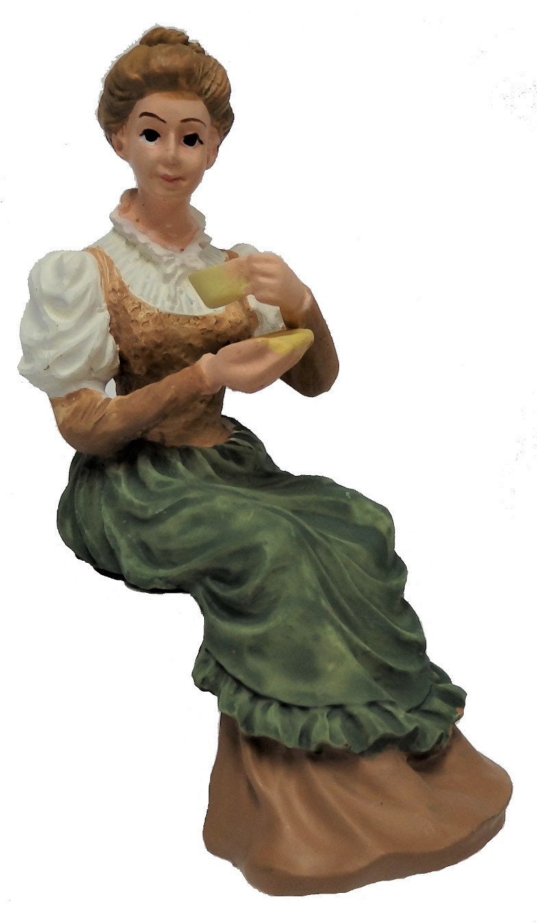 Melody Jane Casas de Muñecas Niño Victoriano Criada de secado 1:12 personas De Resina Figura 