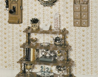 Melody Jane Chrysnbon Hall Stand Kit - 1:12 Scale Dollhouse Model Kit F-180