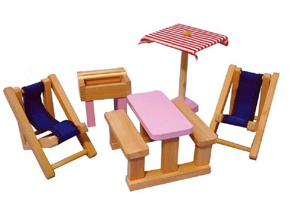 Melody Jane Cameretta Per Casa Delle Bambole, Set Di Mobili In Legno Scala 1:12, 5 Pezzi, Letti A Castello Rosa, Per Collezionisti 3+