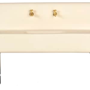 Dolls House Farmhouse Sink High Back Porcelain 1920's Kitchen Furniture