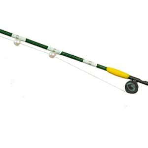 Dolls House Green Fishing Rod Miniature Beach Lake River Garden Shed Accessory