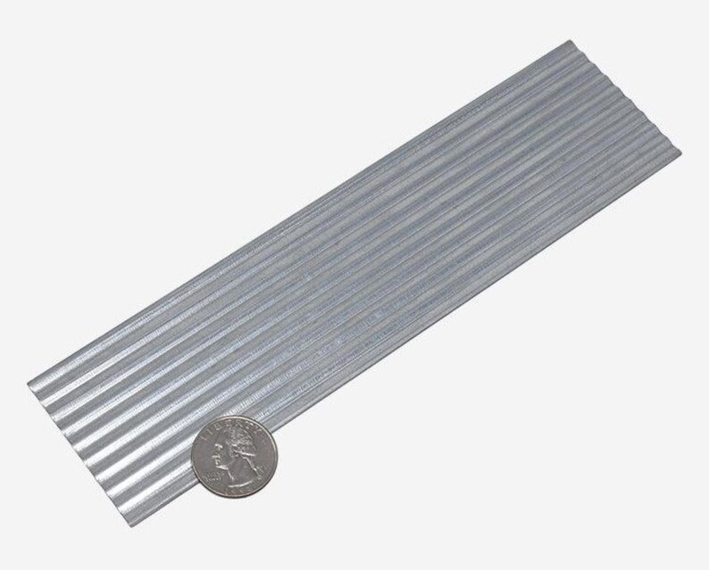 Dolls House Corrugated Tin Roof Panel Galvanised Siding Metal Building