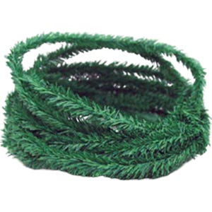 Dolls House Pine Leaf Garland Miniature Roping Christmas Decoration 17ft Long