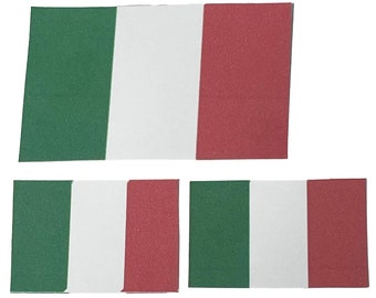 Puppenhaus Italienische Flaggen Italien Tricolour Europäische Nationalflagge 1:12 Accessoire