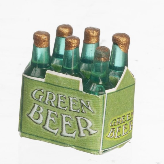 Melody Jane Puppenhaus Whiskey-Flaschen Set – 6 Miniaturflaschen Im Maßstab 1:12, Für Bar-Deko