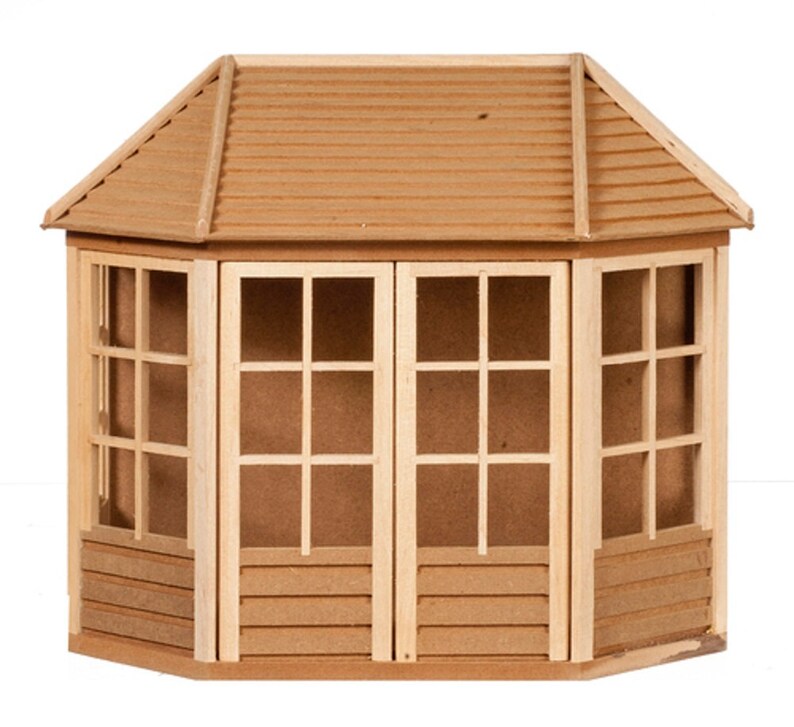 Dolls House Summer House Garden Shed Ready Built Unfinished Etsy